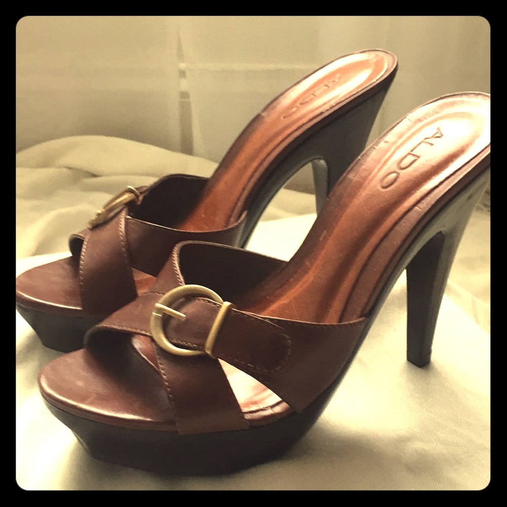 Aldo slide in heels